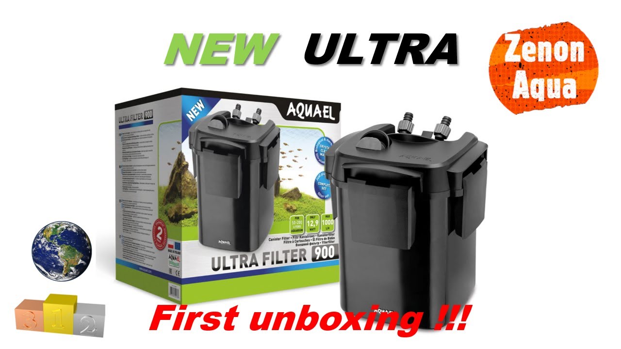 Pre-premiere Unboxing New Aquael Ultra 900 - Filtr Kubełkowy
