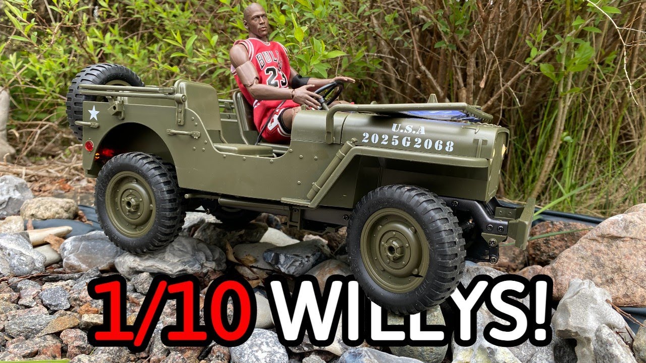 The GOAT of Budget Scale Trucks? JJRC 1/10 Willys C8815