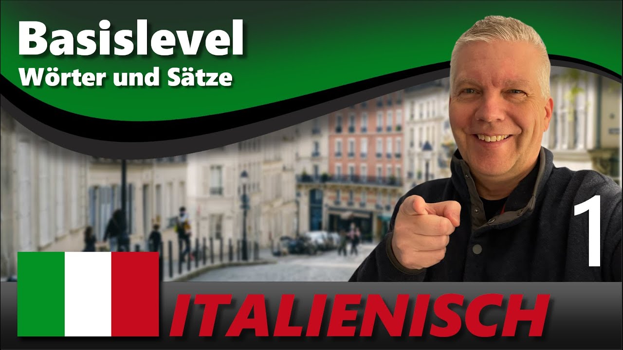 Italienisch für Anfänger │ In der Stadt │ 60 nützliche Sätze
