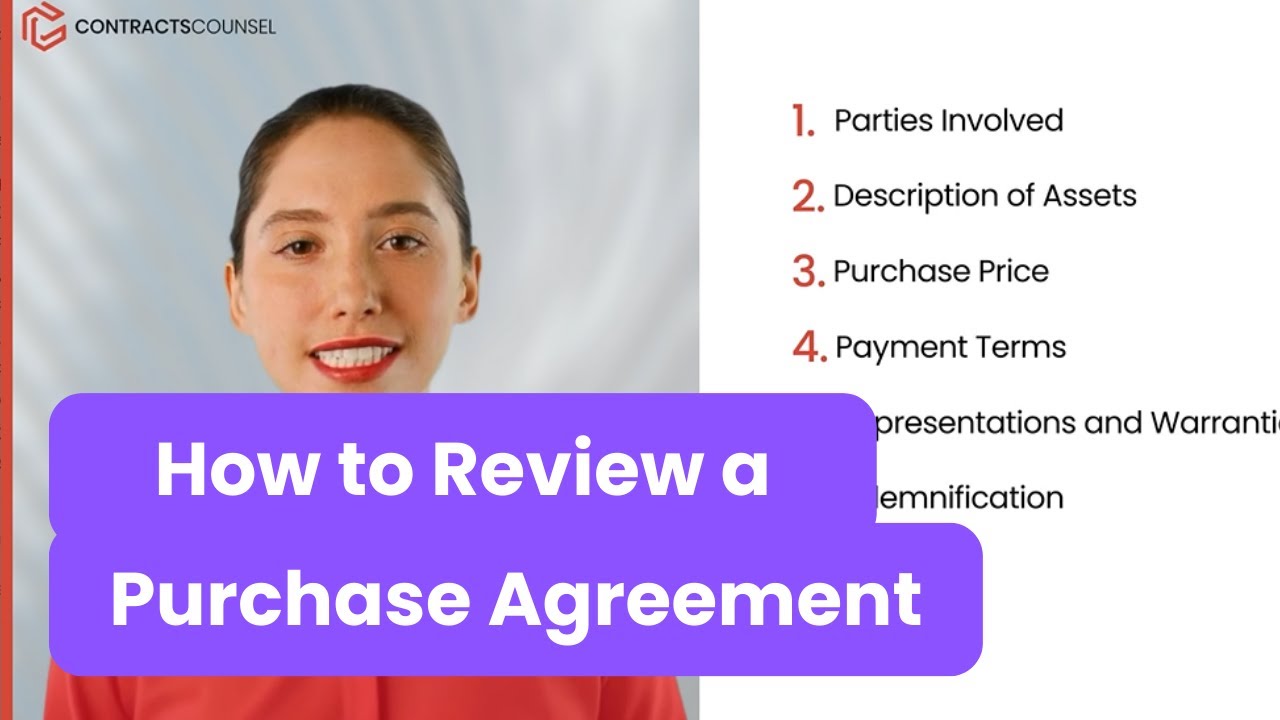 How to Review a Purchase Agreement [8 Terms to Find and Understand]