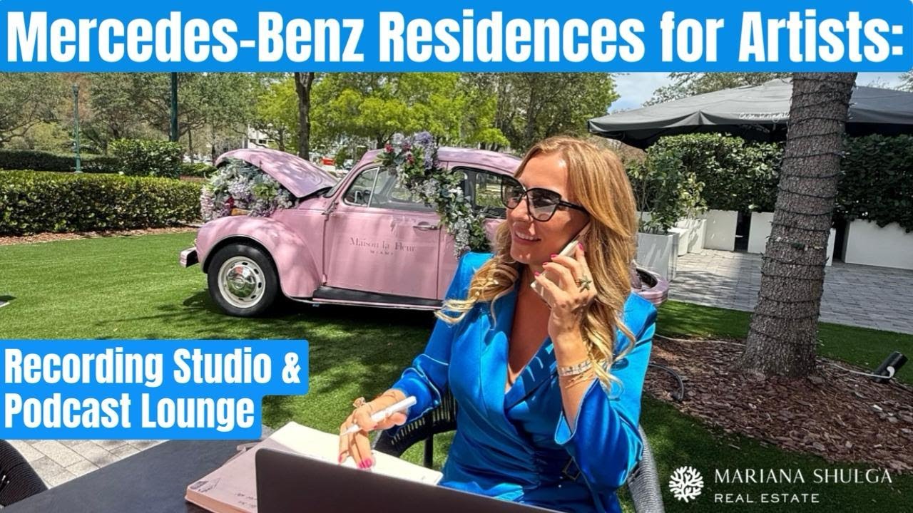 🎧 Mercedes-Benz Residences Miami: A Creative Haven for Artists & Innovators 🎶