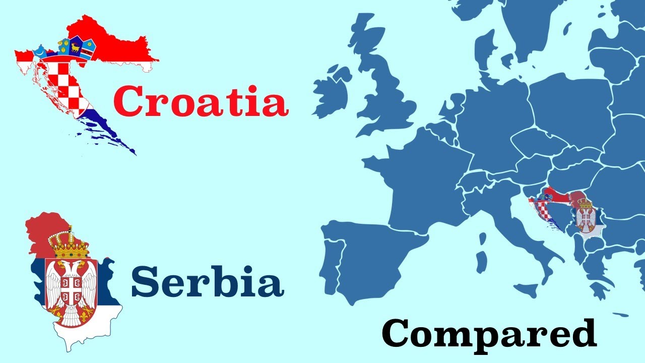Croatia and Serbia Compared