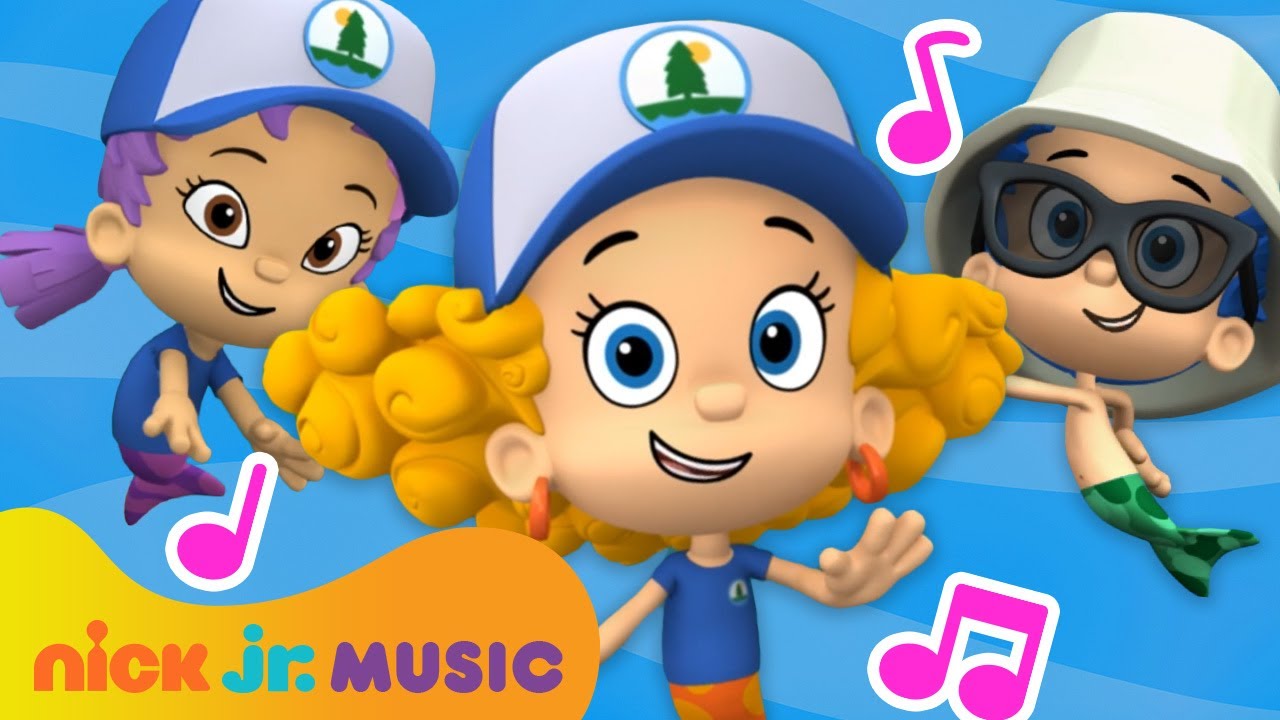 Bubble Guppies Summer Dance Along Songs w/ Lyrics! ☀️ Preschool Songs | Nick Jr. Music