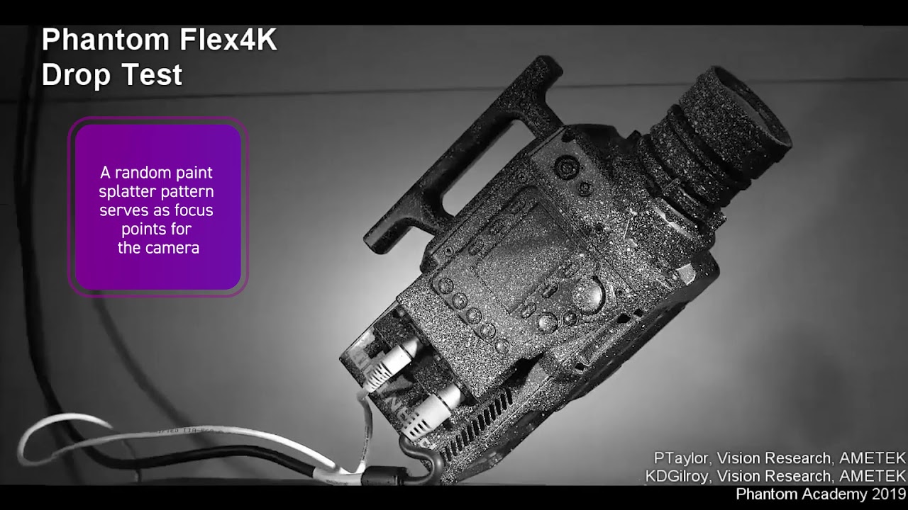 Digital Image Correlation (DIC) and Phantom Cameras