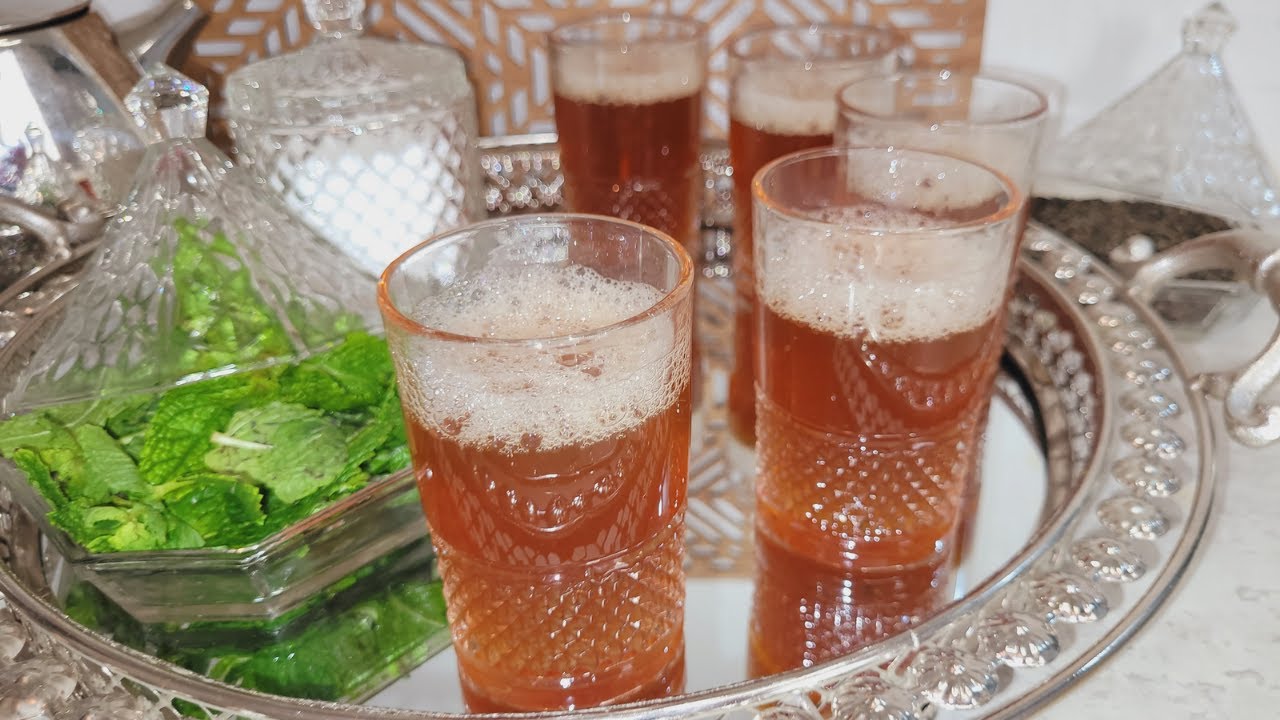Savoureux Thé à la Menthe Sahraoui Algérien | Fait dans les règles de l'art
