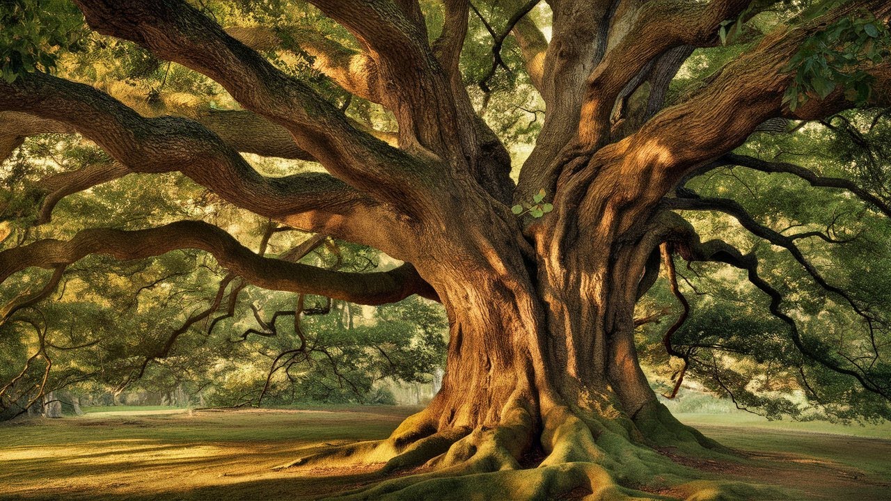 Century-old oak.