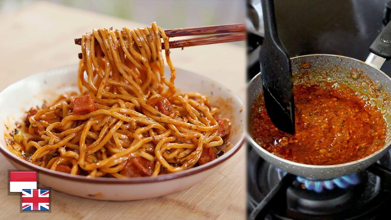 Duplikasi SAMYANG! Resep MIE PEDAS KOREA [Spicy Carbonara Ramyeon Buldak]