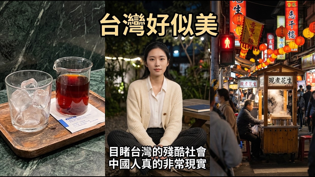 目睹台灣“殘酷現實”！廣東女生下飛機就驚呆：這就是傳說中的以人為本嗎？Witnessing the 