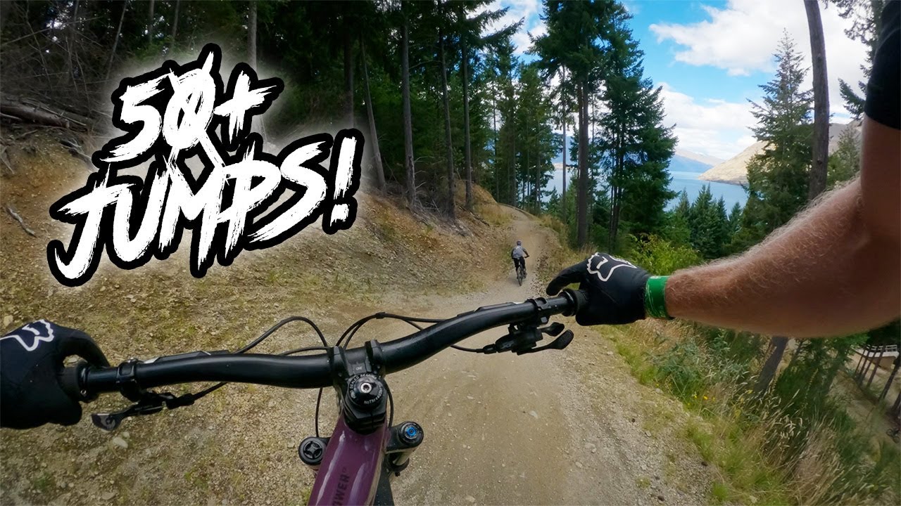 McNearly Gnarly is an UNREAL Jump Trail! | Queenstown NZ