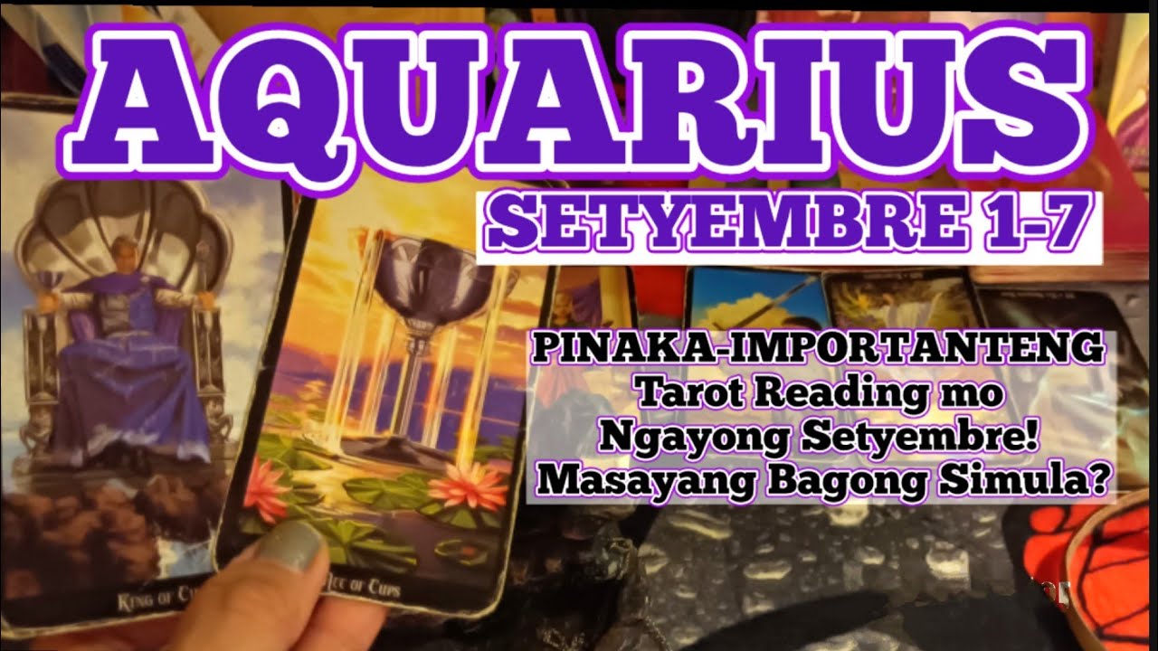 AQUARIUS PINAKA- IMPORTANTENG HANDOG NG SETYEMBRE ANG PAGBABAGONG HINIHINTAY MO SA PAG-IBIG!