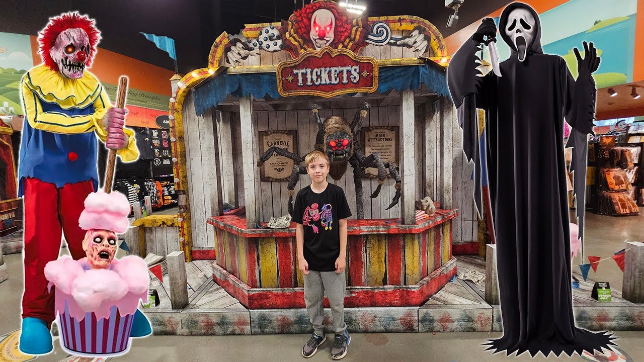 New 2024 Spirit Halloween Store Walkthrough! 1st Trip- Salt Lake City, Utah