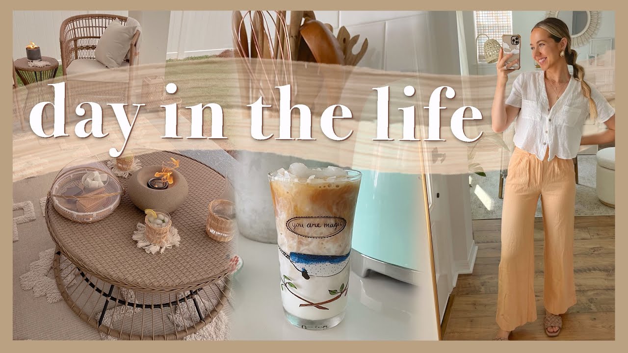 DAYS IN THE LIFE | baking, backyard updates, & book club!