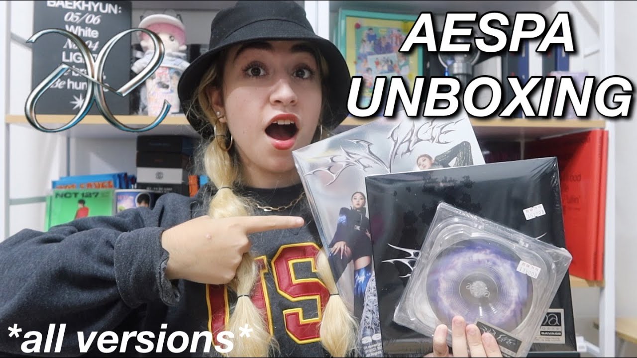aespa (에스파) 1st mini album SAVAGE unboxing ALL VERSIONS *i'm collecting aespaaaaa*