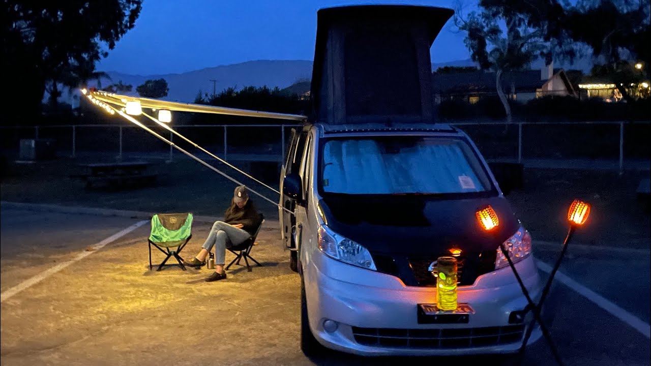 Carpinteria Camping Winter 2023