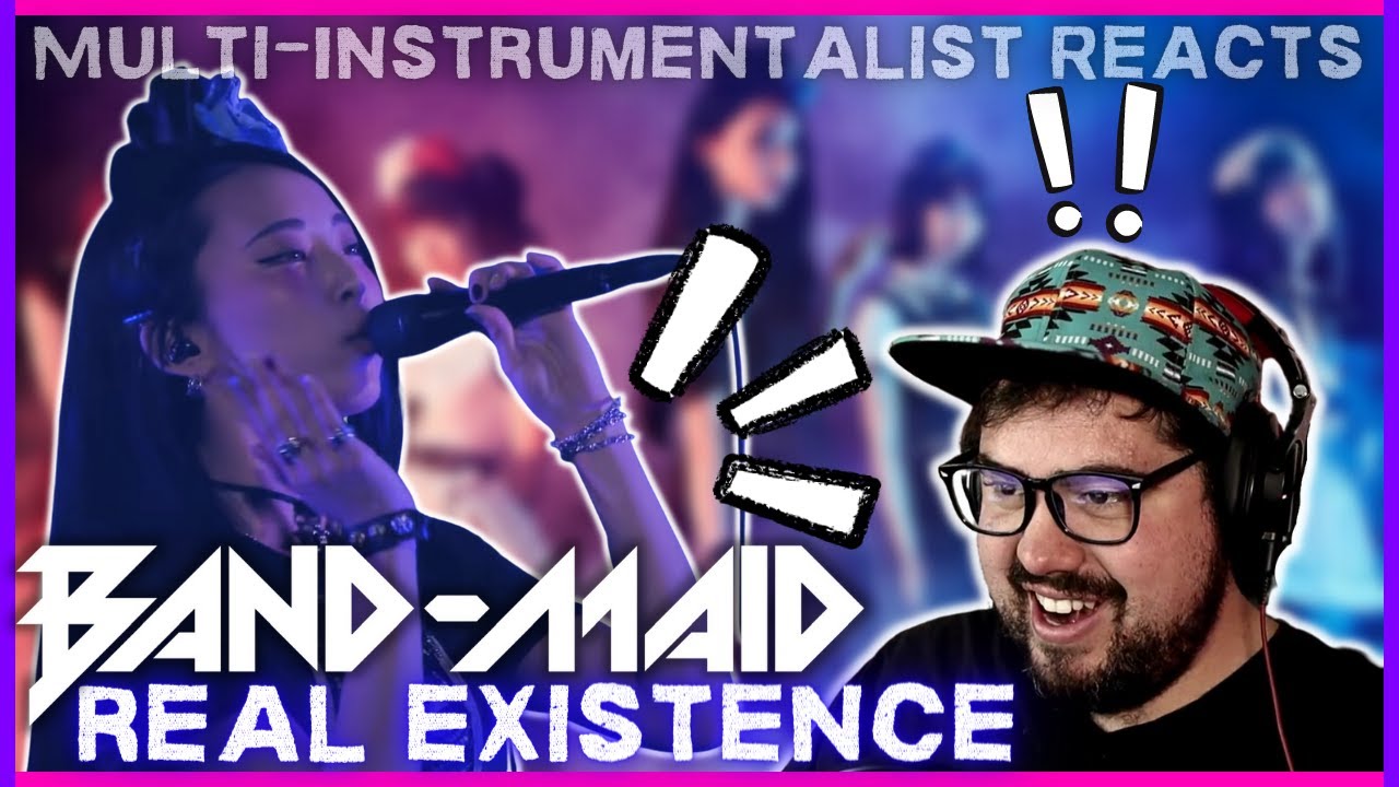 BAND-MAID 'Real Existence' MV and LIVE | Musician Reaction + Analysis