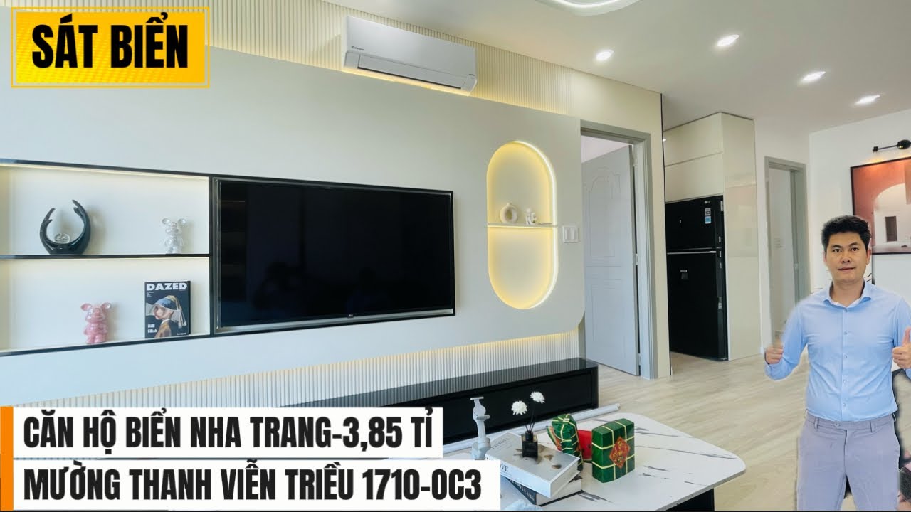 THĂM QUAN CĂN HỘ BIỂN NHA TRANG ĐÓN TẾT 🧧 MƯỜNG THANH VIỄN TRIỀU 1710 TOÀ OC3
