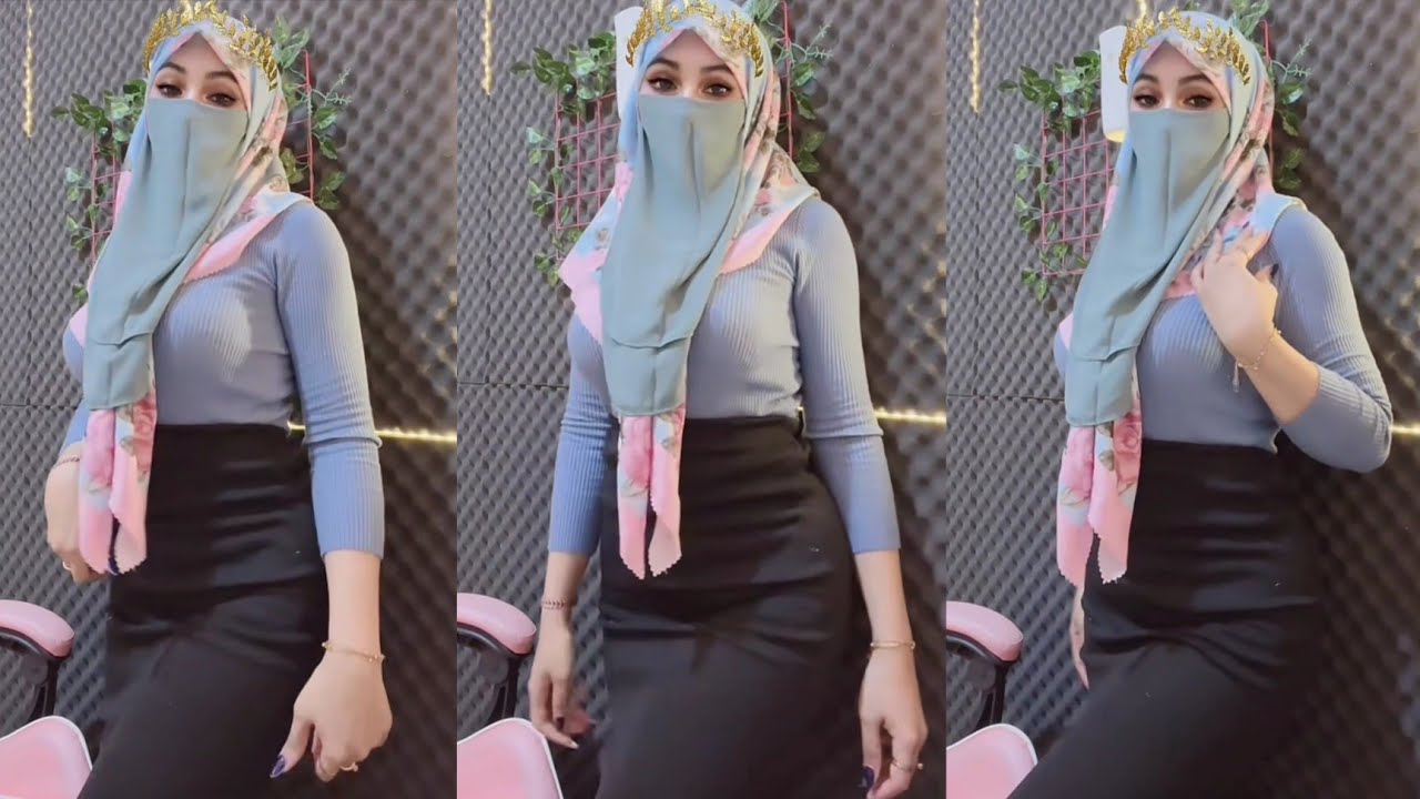 Olshop Hijab Style Try On Atasan Lengan Panjang