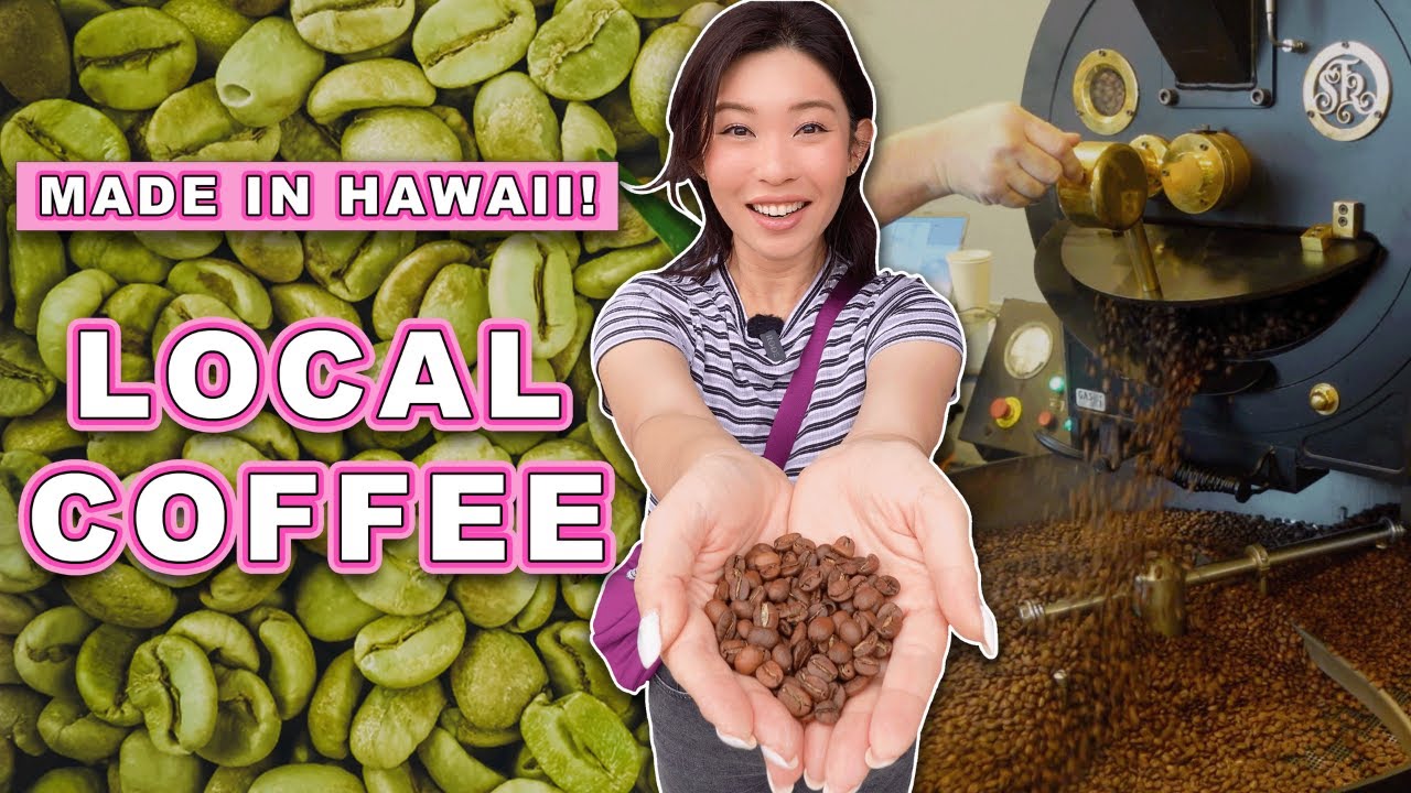 How Local Hawaiian COFFEE is Made in Hawaii || Specialty Hawaiian Coffee Made in Hawaii!