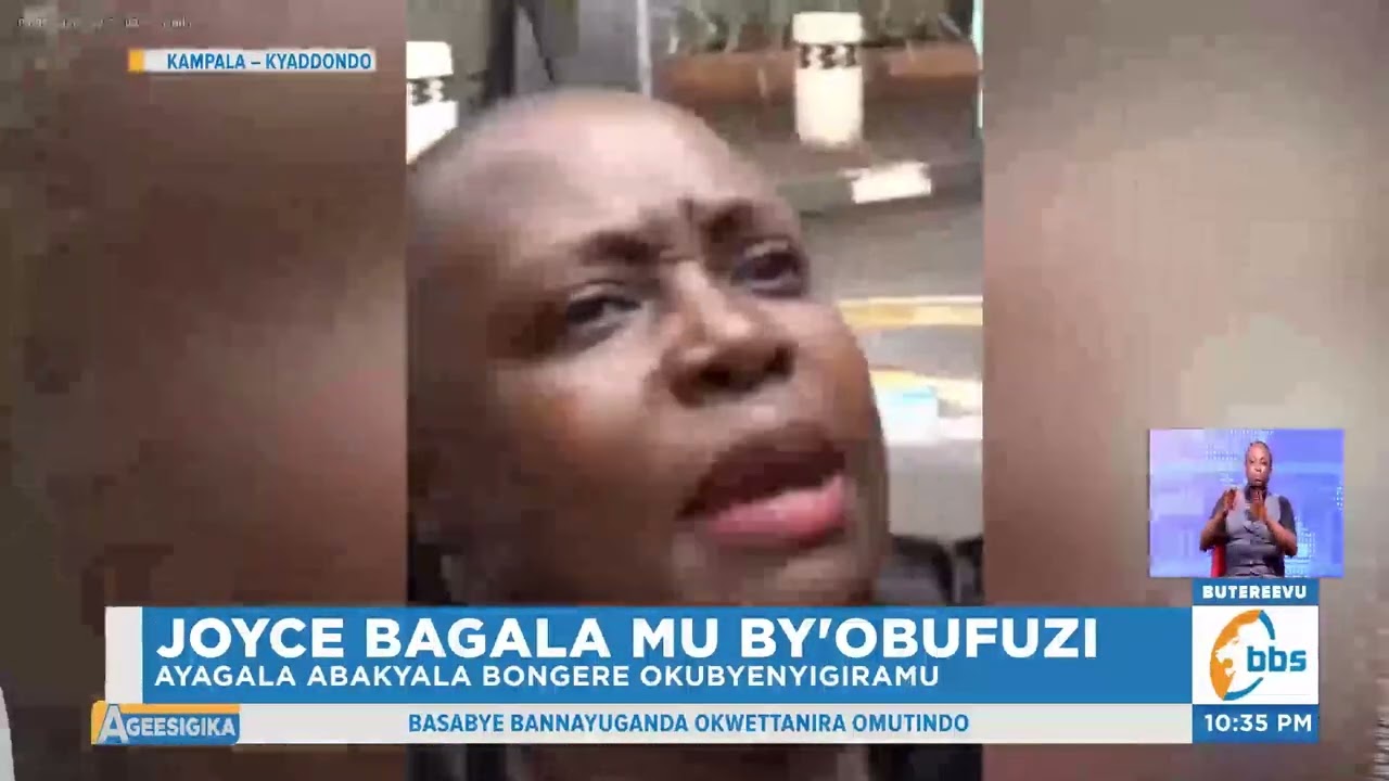 Hon. Joyce Bagala Ayagala Abakyala Bongere Babeere n’Eddoboozi Erirwanirira Bannaabwe. #Ageesigika
