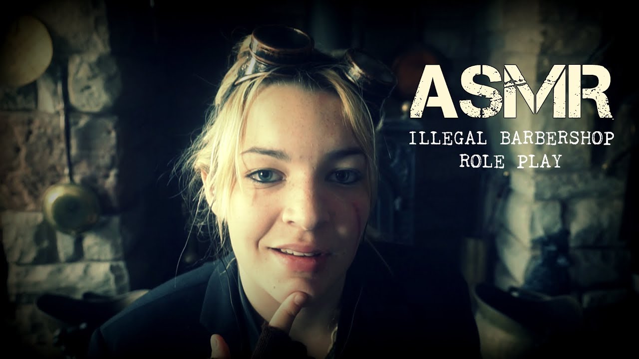 ASMR Illegal Barbershop - Steampunk Role play (BQ)