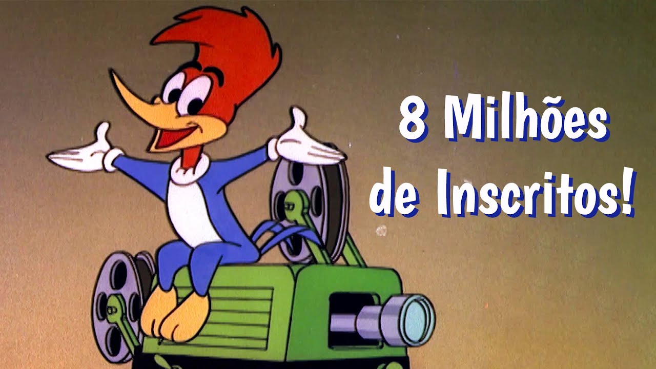 Os Primeiros 8 Episódios Antigos de Pica-Pau | 🎉 Celebre 8 Milhões de Inscritos! 🎉