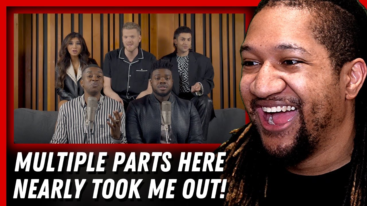 Reaction to Evolution Of Ariana Grande - Pentatonix