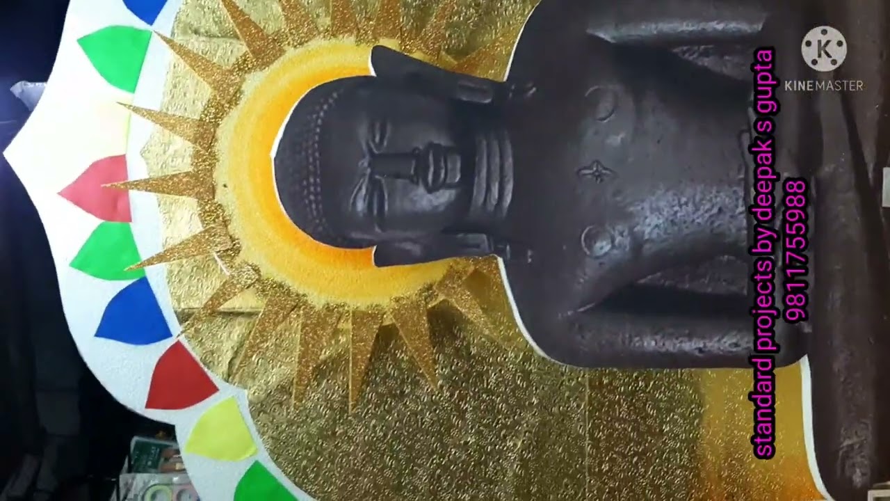 jain guruji jhanki #jaindharm #jainism #mahavirjayanti #jainguru #jhanki #jinvvanidecoration