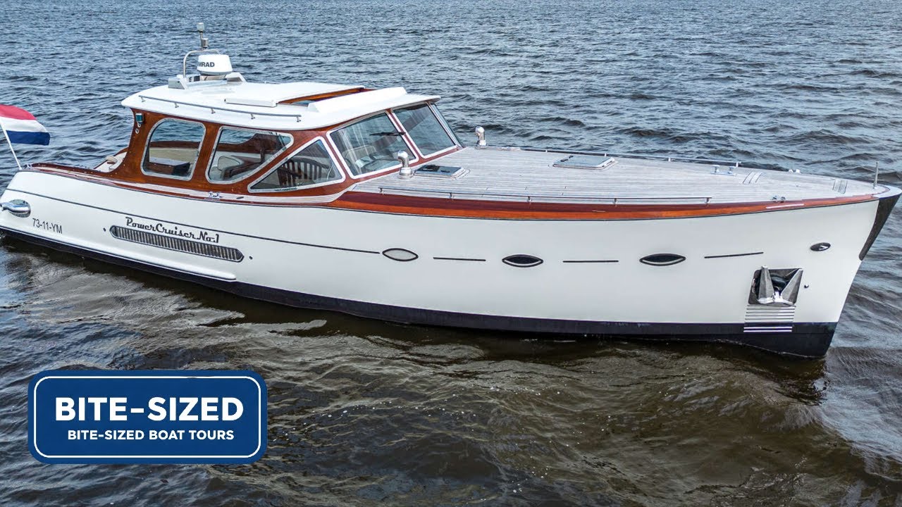 Bite-Sized Boat Tours: €320,000 Jan van Gent 1250 Powercruiser with Twin Volvos FOR SALE!