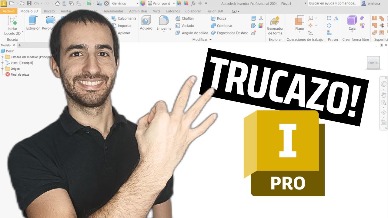 Mis 3 funciones más UTILES de Autodesk inventor 2024 ¡No diseñes sin ellas!