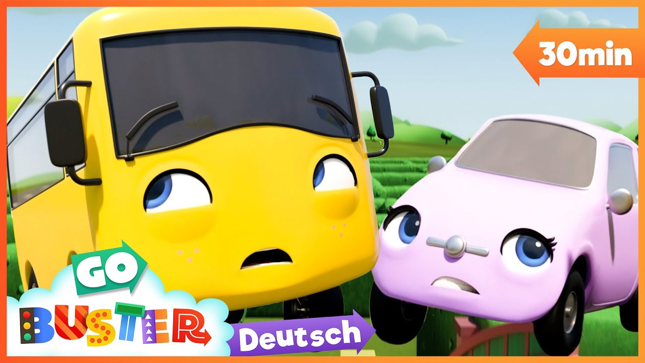 Buster und der Irrgarten | Go Buster Deutsch | Kinderlieder | Cartoons für Kinder
