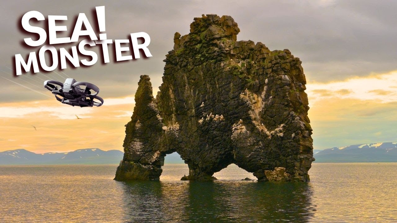 Flying Through Iceland&rsquo;s Mysterious Sea Monster Rock &ndash; DJI Avata 2 FPV