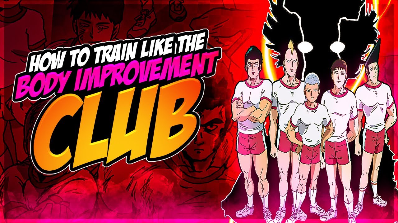 Body Improvement Club Workout | Mob Psycho 100 Training #mobpsycho