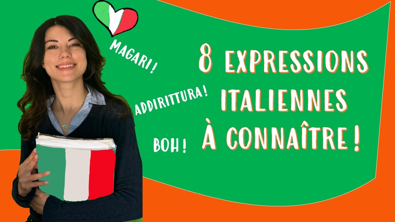 🇮🇹 8 expressions courantes à connaitre en italien