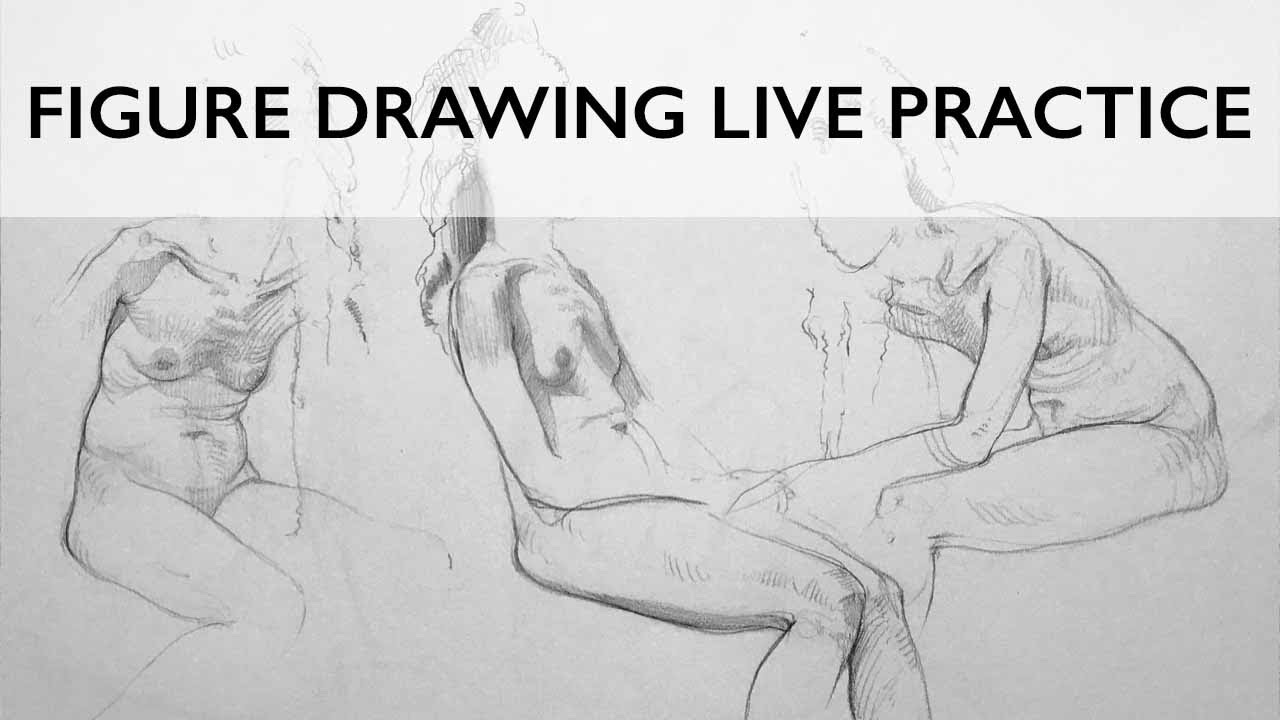 Figure Drawing Practice - Livestream