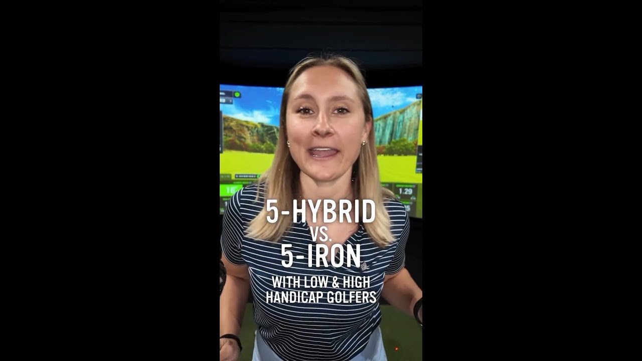 5-Iron vs. 5-Hybrid with High and Low Handicap Golfers