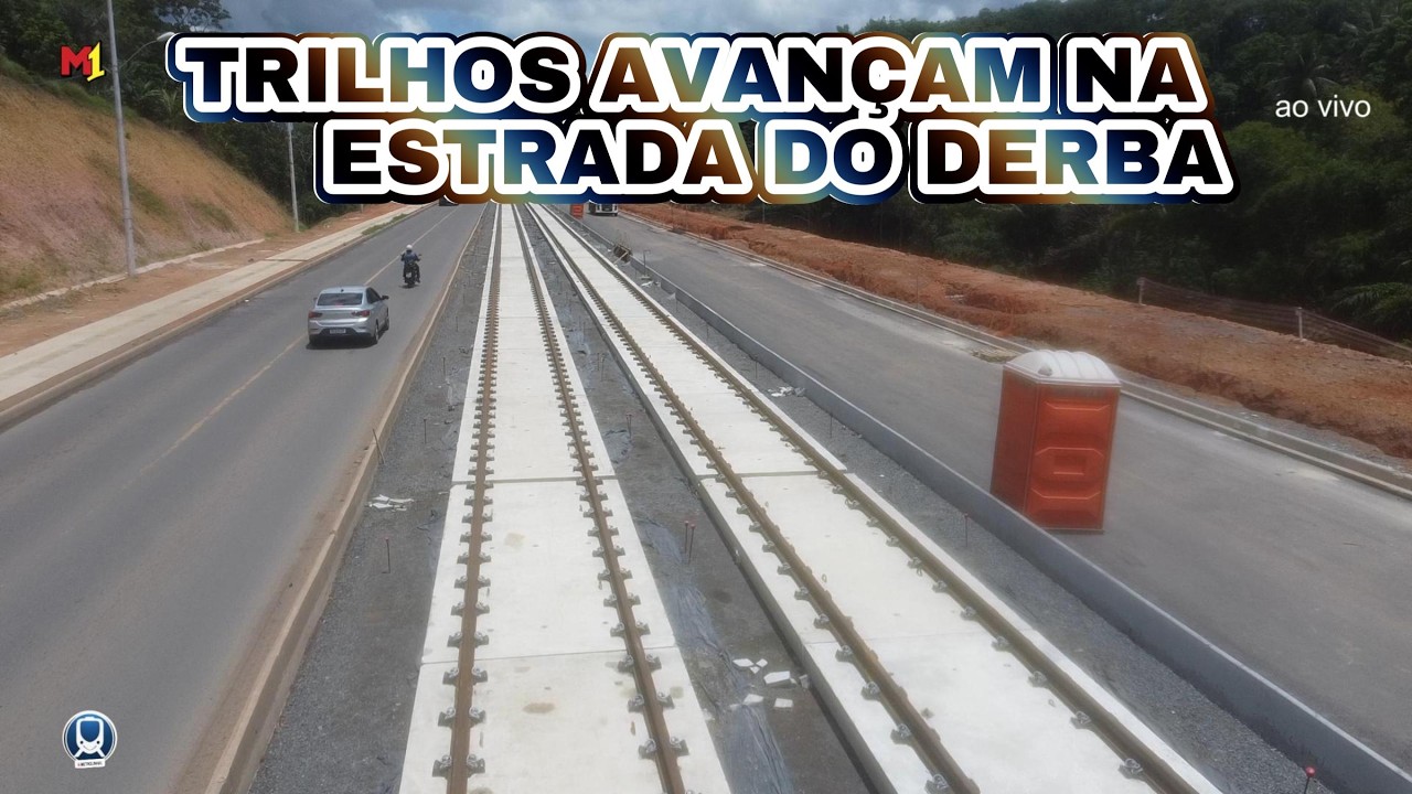 TRILHOS AVANÇAM NA ESTRADA DO DERBA EM DIREÇÃO A BR-324, veja