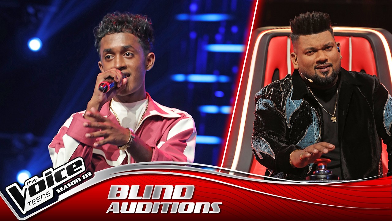 Rochana de Silva | Seedevi (සීදේවී) | Blind Auditions | The Voice Teens Sri Lanka S3