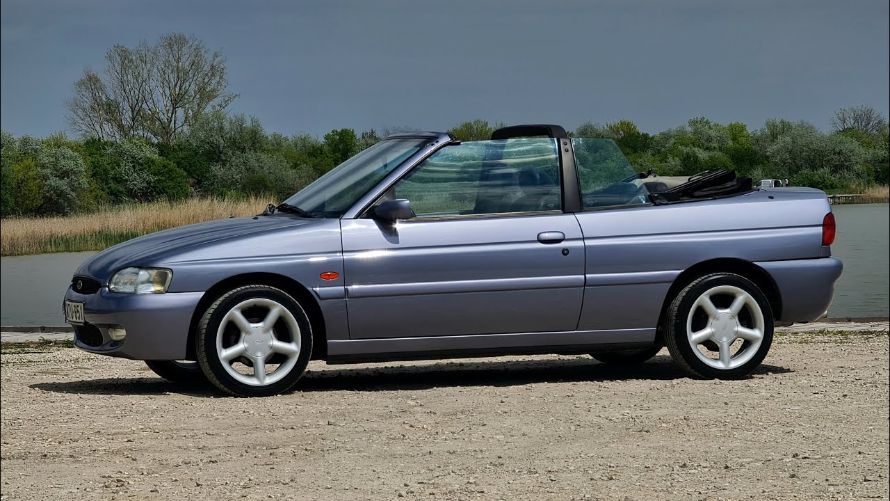 1997 Ford Escort MK6 Cabrio XR3i 1.8i 16V 115HP Auralis Blue