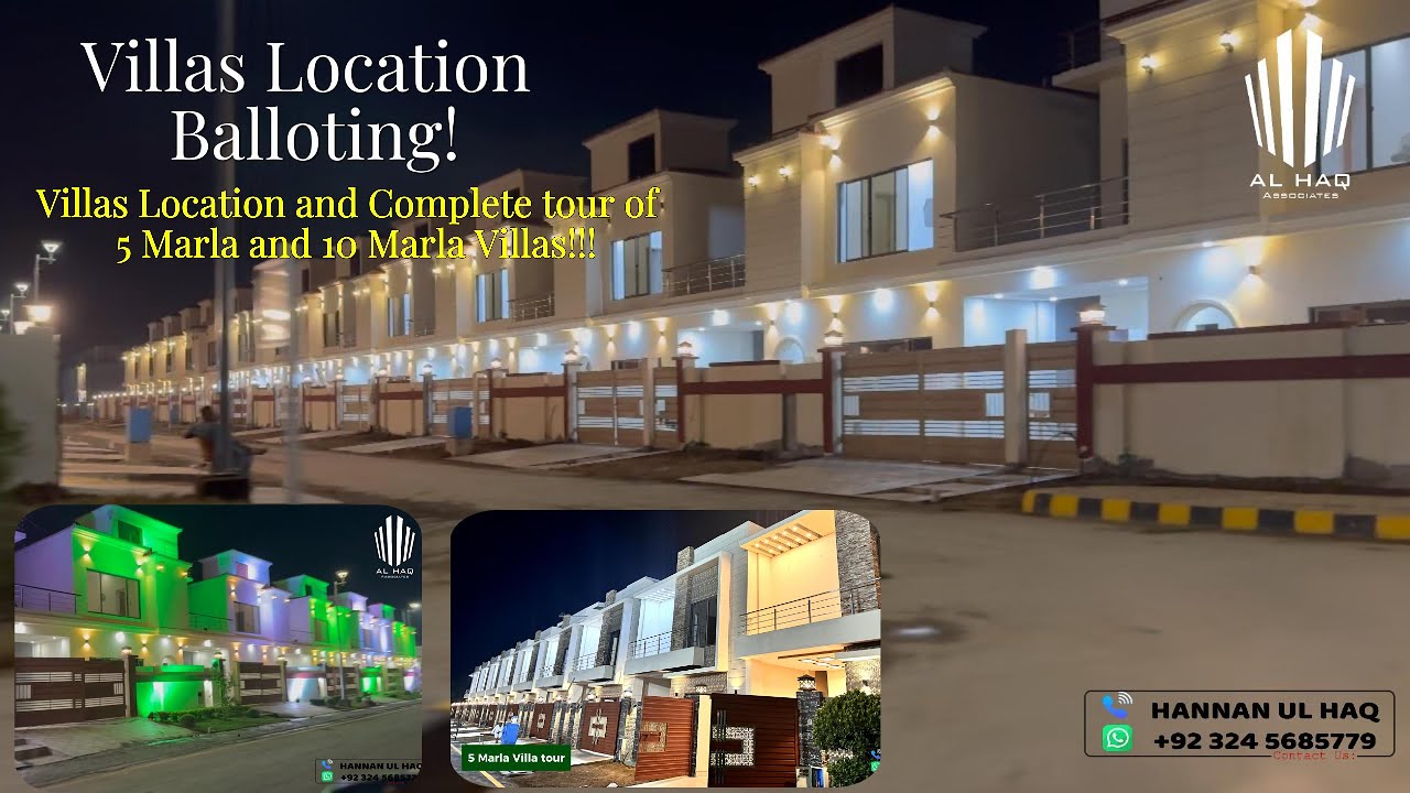 DHA Villas complete tour I 5 and 10 Marla Villa