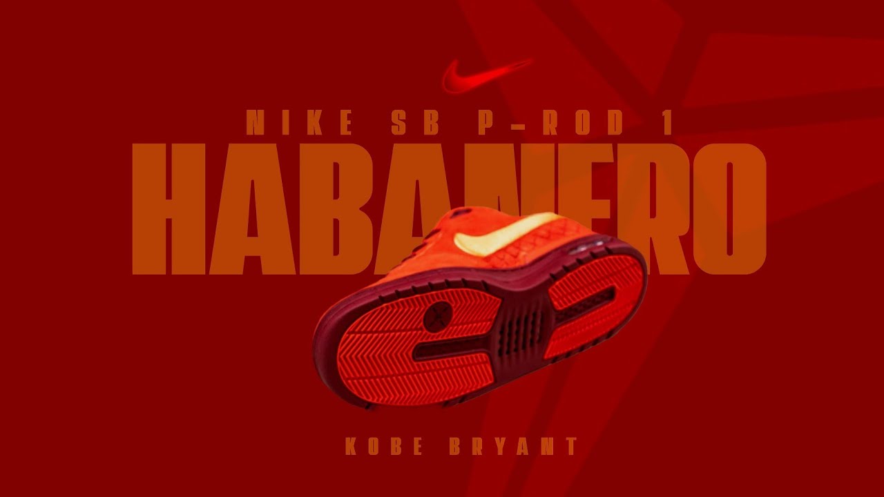 Nike SB P-Rod 1 Habanero Red Returns 🔥 Inspired by Kobe’s Iconic 2011 All-Star MVP
