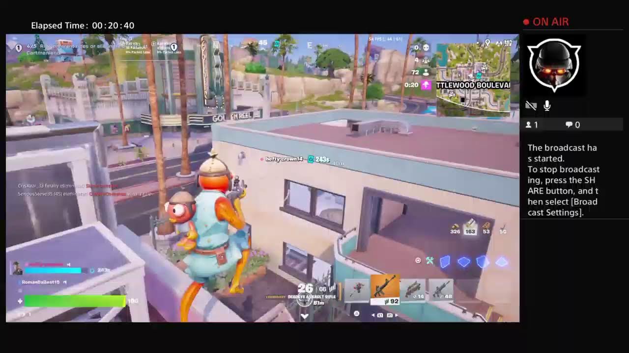 Fortnite Gameplay  (No comentary)