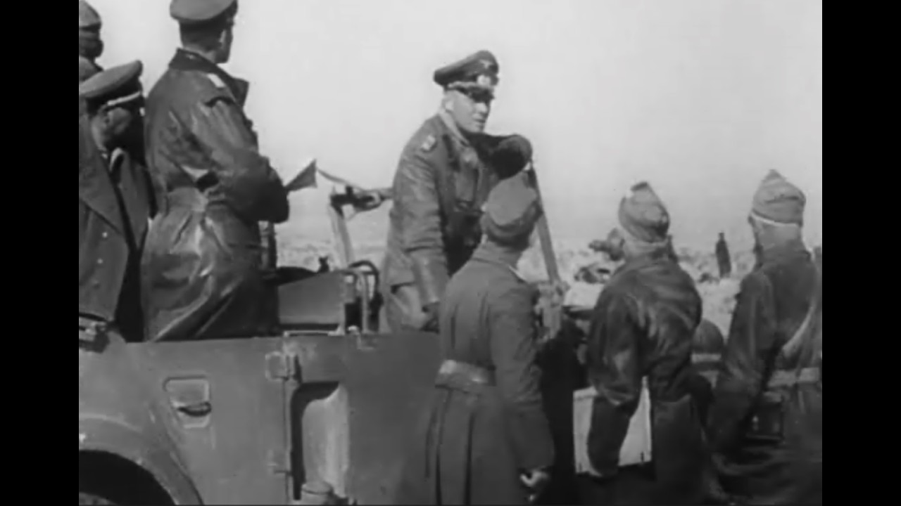 La Bataille du D&eacute;sert 1940-43 film documentaire (1967) seconde guerre mondiale Bir Hakeim