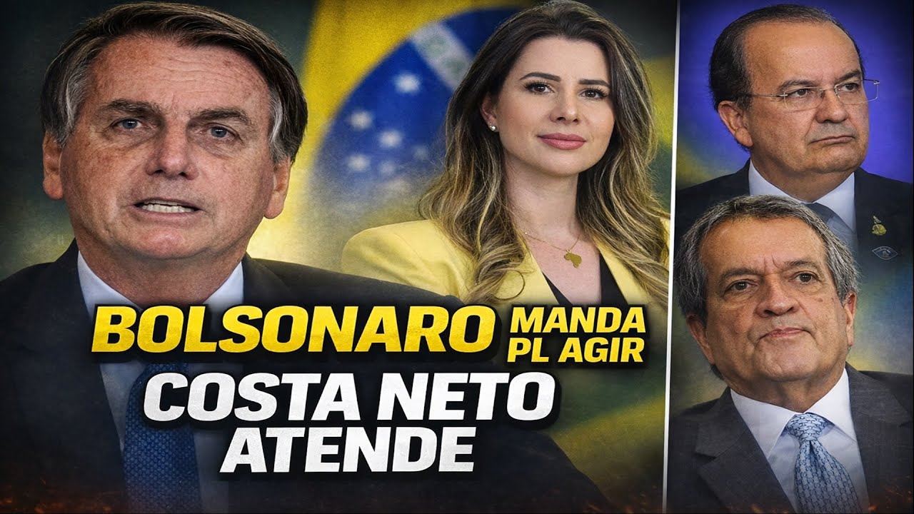 URGENTE - BOLSONARO MANDA PL AGIR