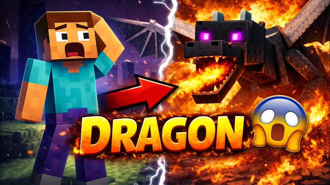 Main Ender Dragon Ban Gaya After Killing It! 😈 Minecraft