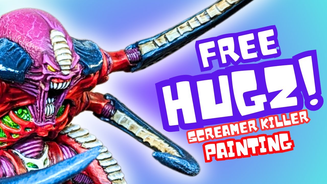 Retro Painting: Tyranid Screamer Killer Carnifex!