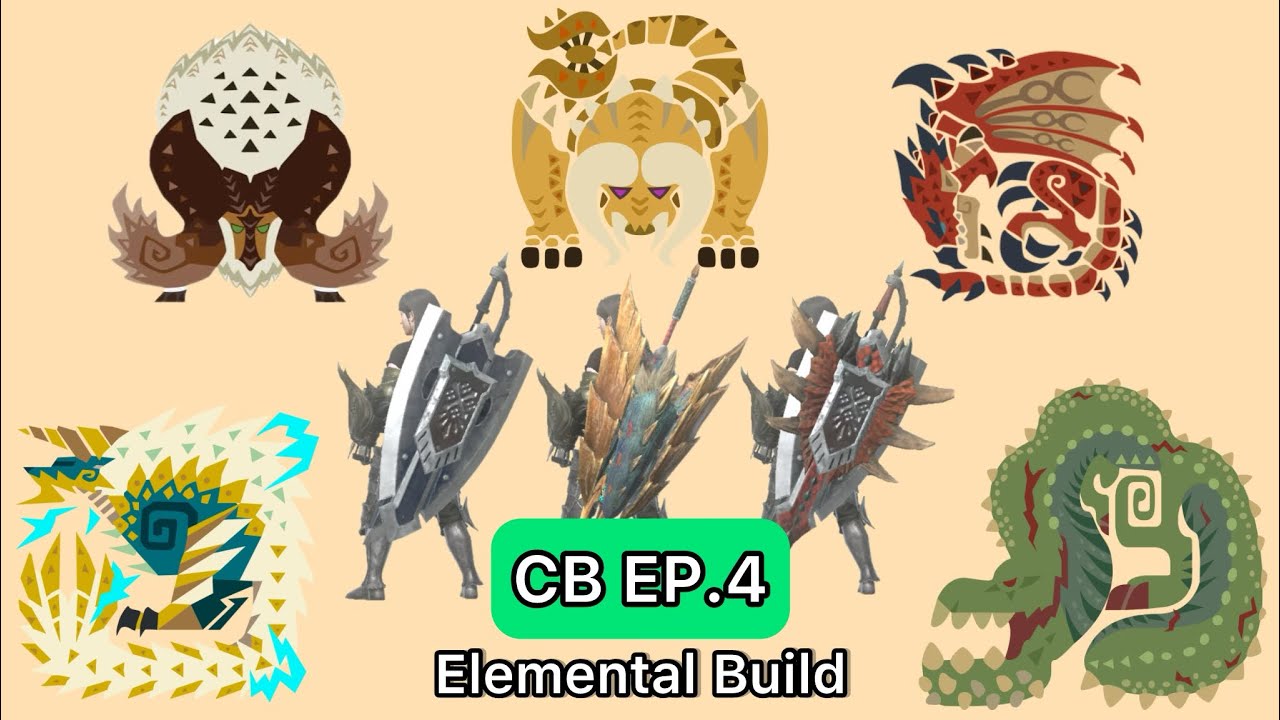 [MHN] Charge blade Practice EP.4 Monster hunter now