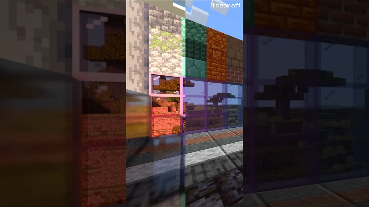 11 Vanilla RTX packs for Minecraft (2025): Colored glass and various stones