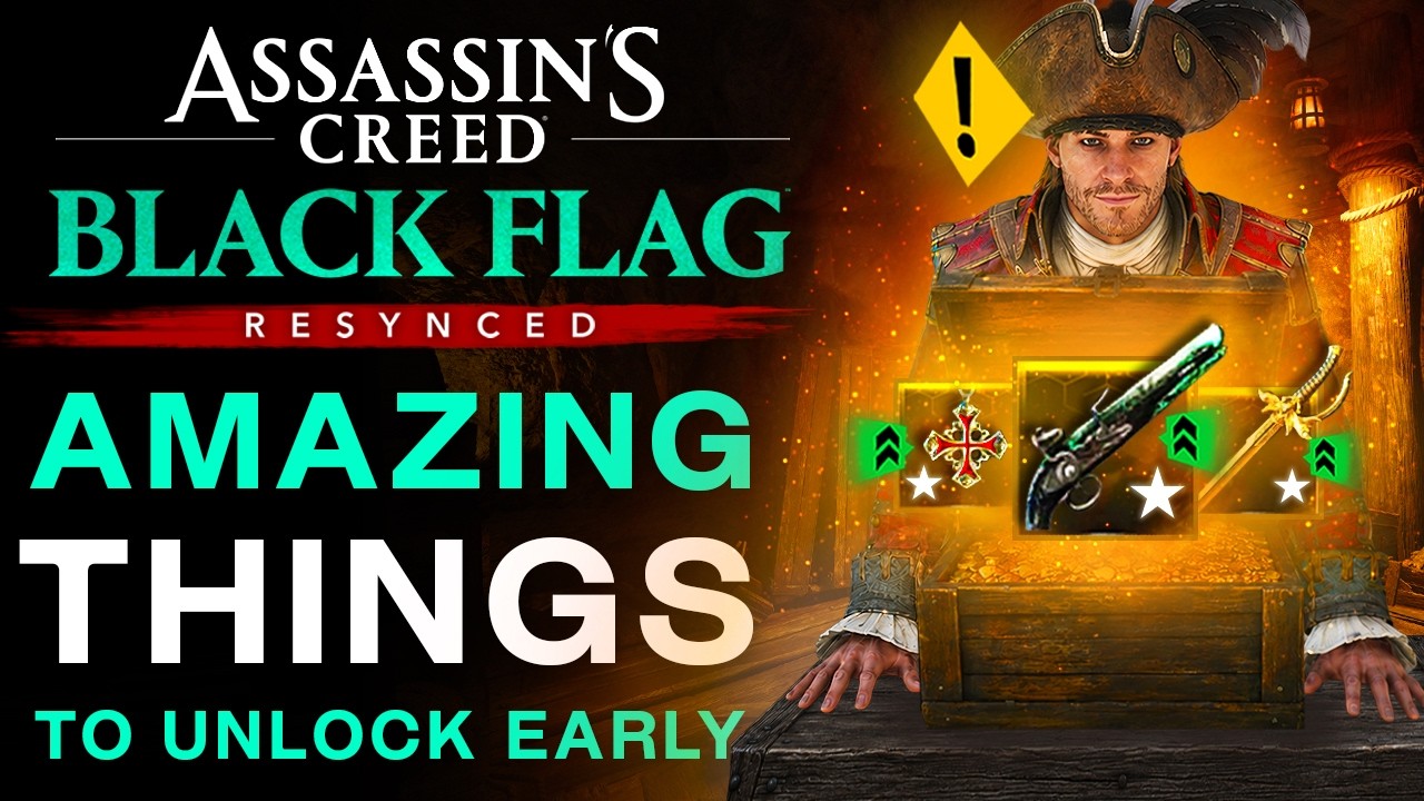 Получите ЛУЧШИЙ старт с помощью этих ранних открытий... &mdash; Assassin&rsquo;s Creed Black Flag Resynced