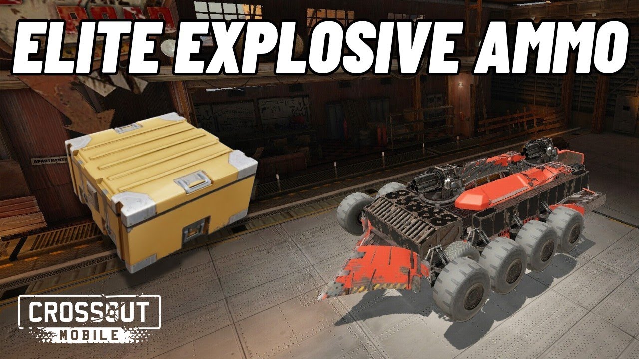 Elite Explosive Ammo Module • Crossout Mobile