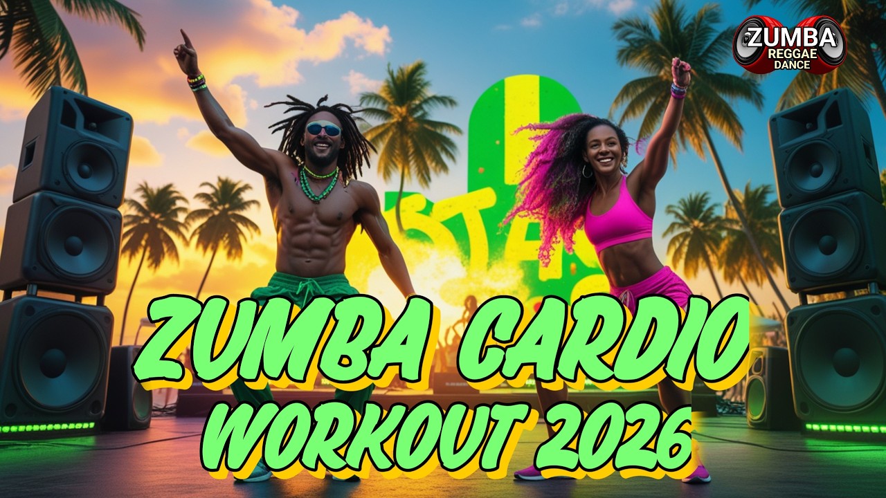 💪 58 Min Zumba Workout & Dance Music Mix 2026 | Reggae Zumba Dance | Nonstop Cardio Party | Vol. 45